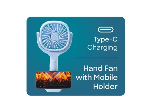 Sanford - Rechargeable Hand Fan